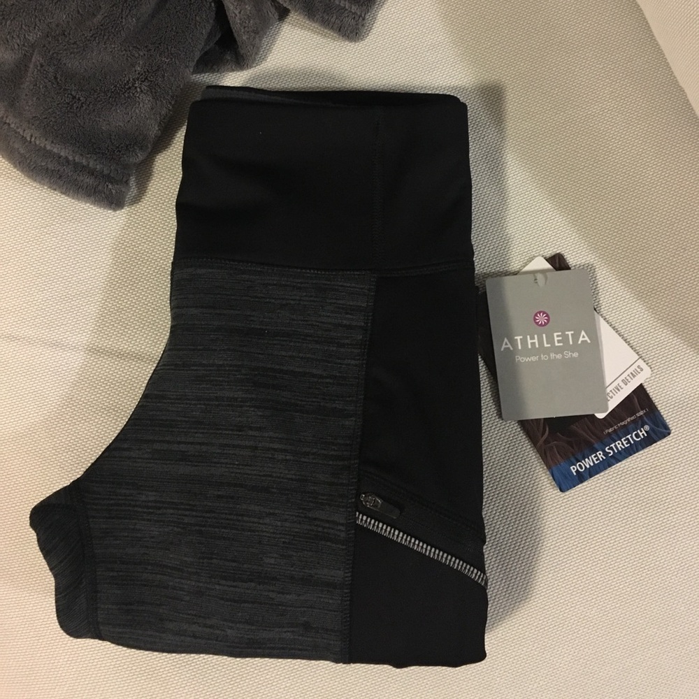 Athleta fleece lined leggings